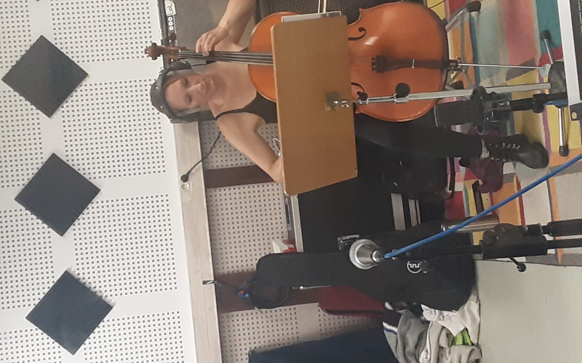 Angèle Congy au violoncelle
